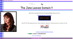 Desktop Screenshot of jane-leeves.myrealm.co.uk