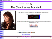 Tablet Screenshot of jane-leeves.myrealm.co.uk
